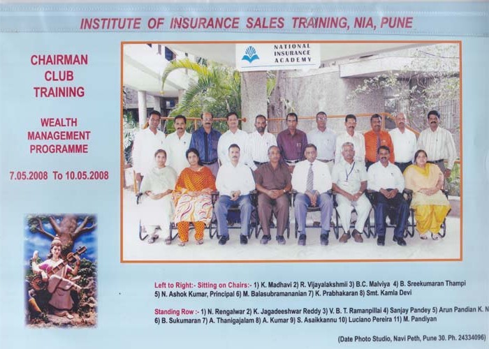 Chairman Club Training